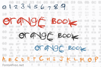 Orange Book Font