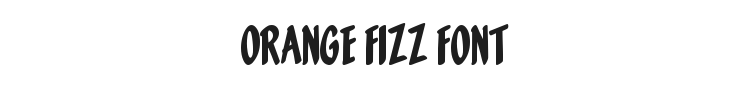 Orange Fizz Font Preview