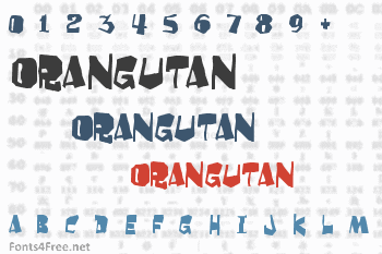 Orangutan Font