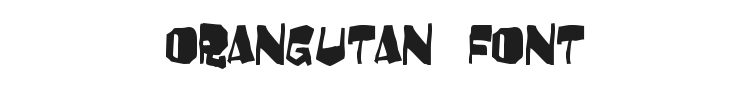 Orangutan Font