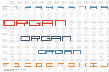 Organ Font