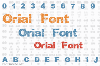 Orial Font