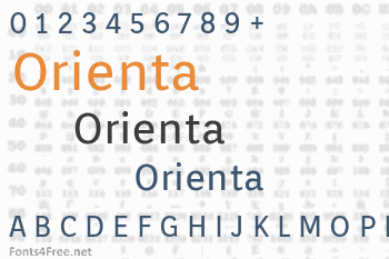 Orienta Font