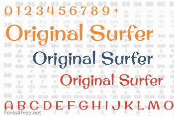 Original Surfer Font