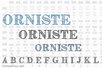 Orniste Font