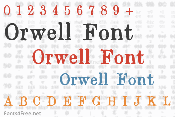 Orwell Font