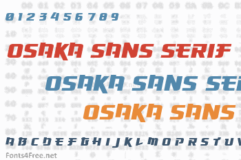 Osaka Sans Serif Font