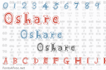 Oshare Font