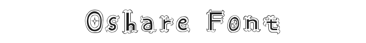 Oshare Font