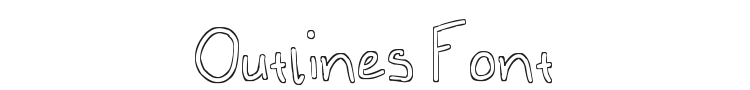 Outlines Font