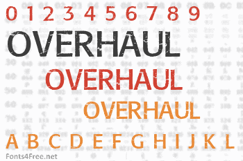 Overhaul Font