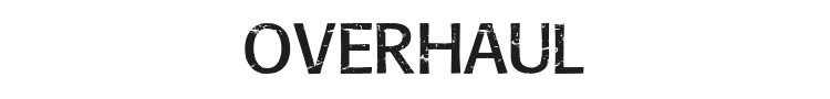 Overhaul Font