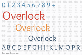 Overlock Font