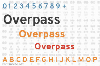 Overpass Font