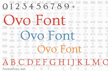 Ovo Font