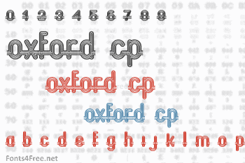 Oxford CP Font