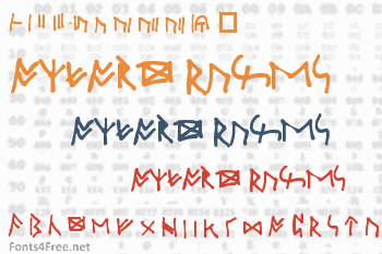 Oxford Runes Font