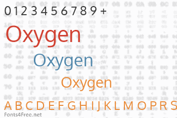 Oxygen Font