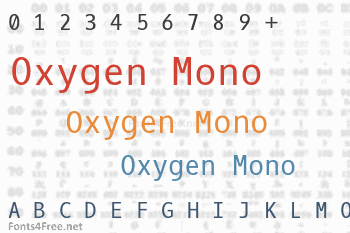 Oxygen Mono Font