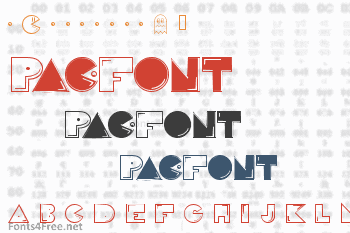 Pac-Font Font