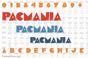 Pacmania Font