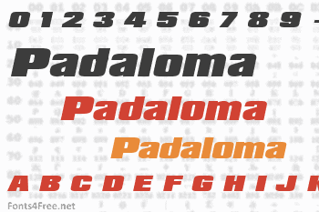 Padaloma Font