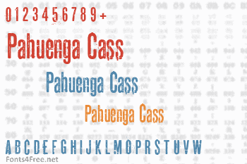 Pahuenga Cass Font