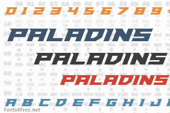 Paladins Font