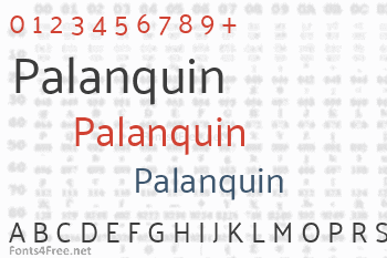 Palanquin Font