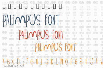 Palimpus Font