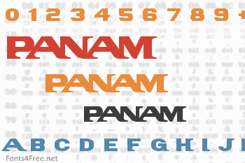 PanAm Font