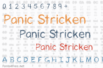 Panic Stricken Font