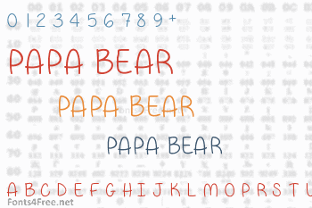 Papa Bear Font