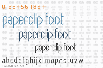 Paperclip Font