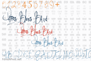 Pappos Blues Band Font