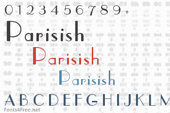 Parisish Font