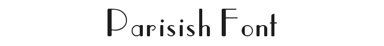 Parisish Font Preview