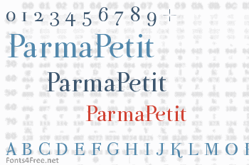 ParmaPetit Font