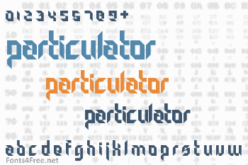 Particulator Font