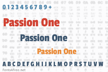 Passion One Font