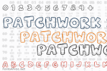 Patchwork Stitchlings Font