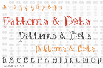 Patterns & Dots Font