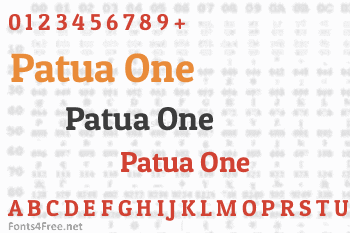 Patua One Font