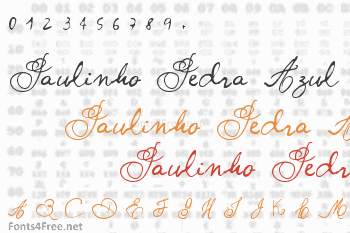 Paulinho Pedra Azul Font