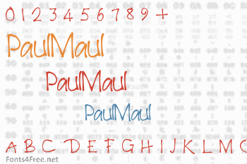 PaulMaul Font