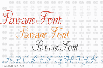 Pavane Font