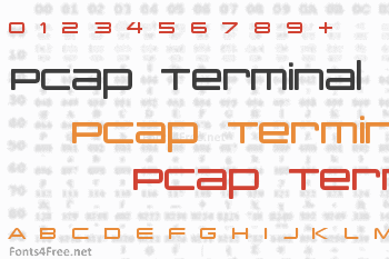 PCap Terminal Font