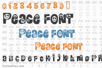 Peace Font