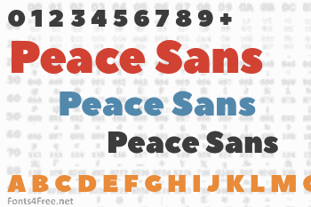 Peace Sans Font