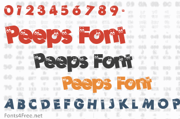 Peeps Font